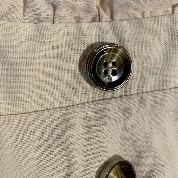 Heart & Hips paper bag waist tan pants, size small - Picture 7 of 8